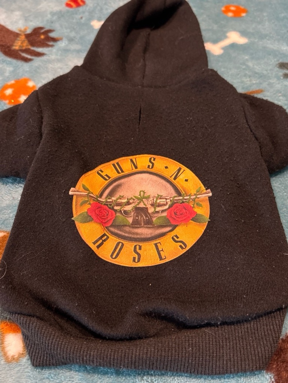 Black Small Pets Crewneck Hoodie small